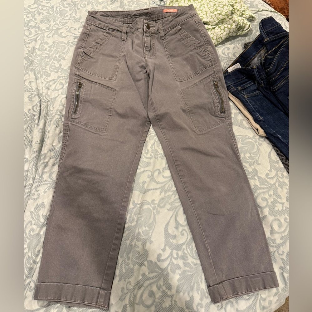 Jag Jeans Gray Girlfriend Pants